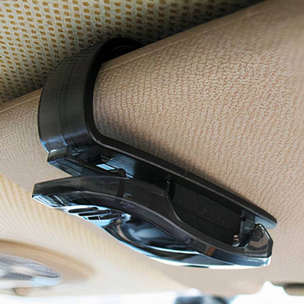 Plastic Sunglasses Holder Clip Auto Car Accessories Driving Comfort