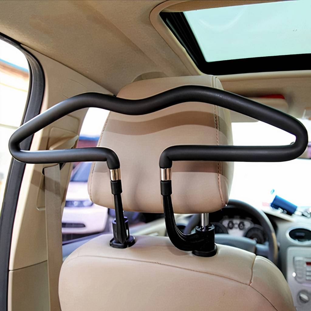 Stainless-Steel Backseat Coat Hanger Driving Comfort Travel & Roadway Products