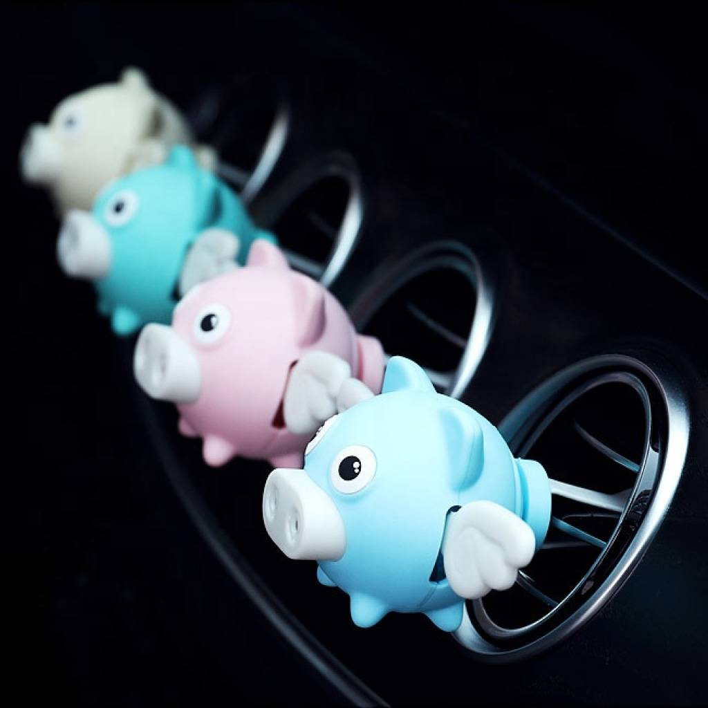 Flying Pig Clip-On Air Freshener Interior Accessories