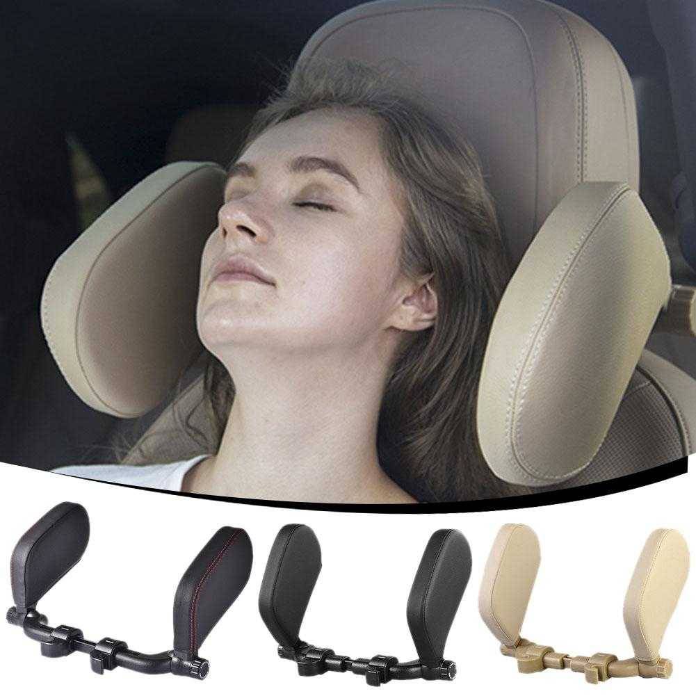 Car Seat Headrest Pillow Best Sellers Interior Accessories Travel & Roadway Products cb5feb1b7314637725a2e7: Beige|Black