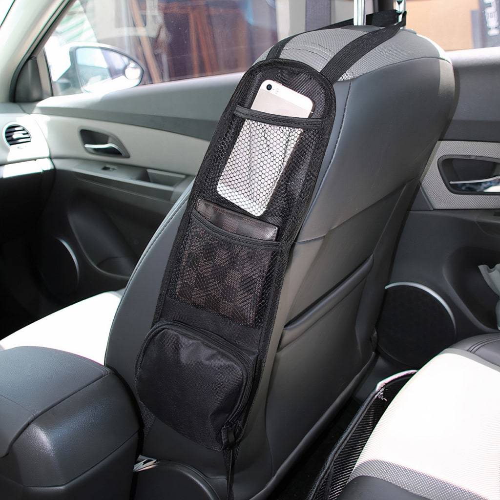 Side Cloth Mesh Storage Bag Interior Accessories Travel & Roadway Products