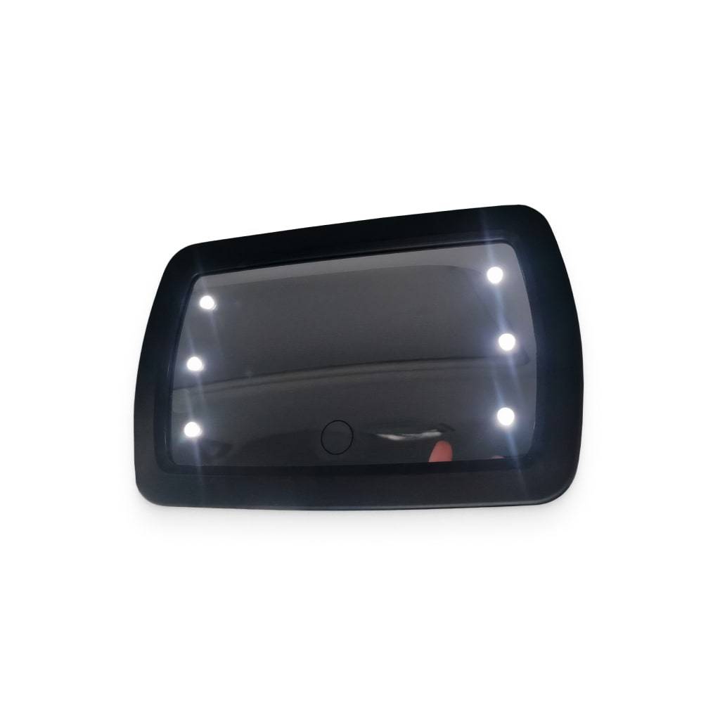 Clip-On LED Car Vanity Mirror Interior Accessories