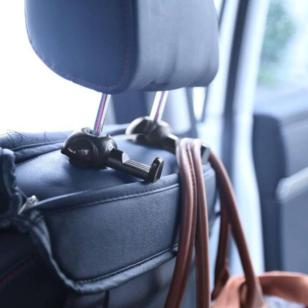 Plastic Car Headrest Bag Hook Driving Comfort Interior Accessories