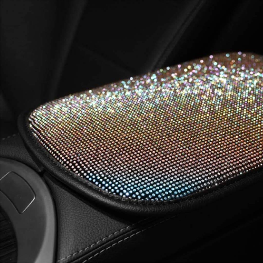 Blinged-Out Rhinestone Center Console Cover Interior Accessories
