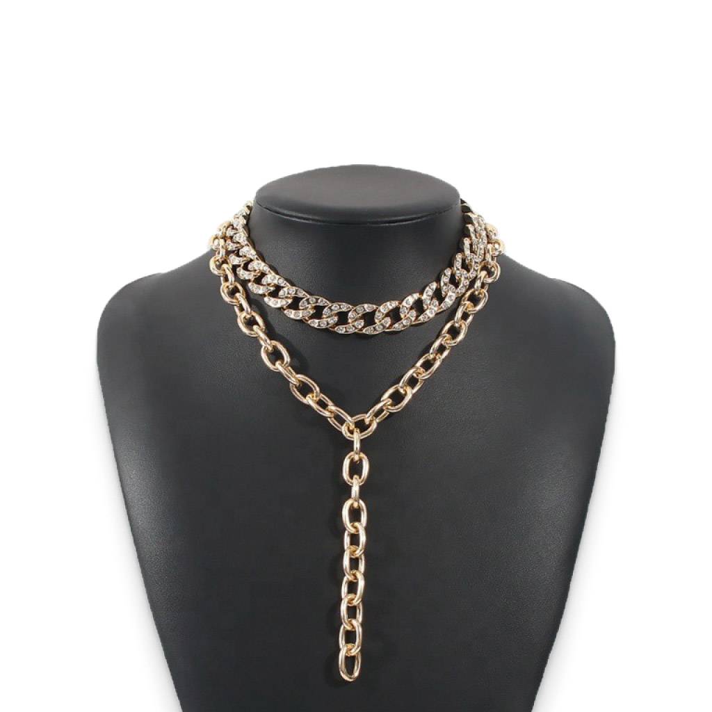 Y-shaped Chain Necklace Jewelry