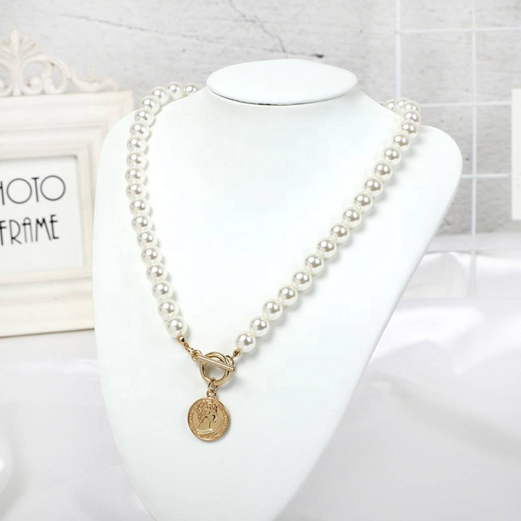 Pearl Necklace with Pendant Jewelry
