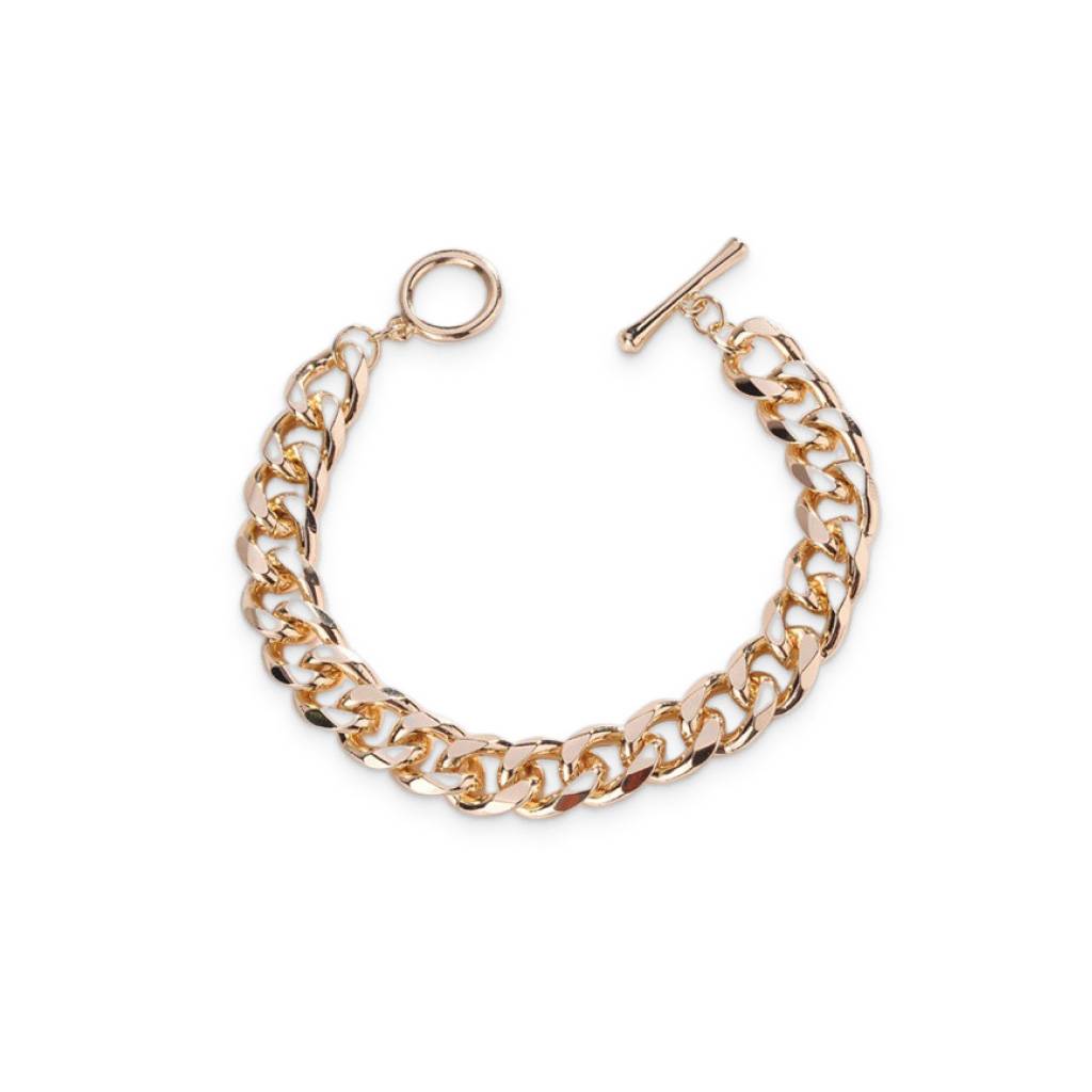 Gold Chain Bracelet Jewelry