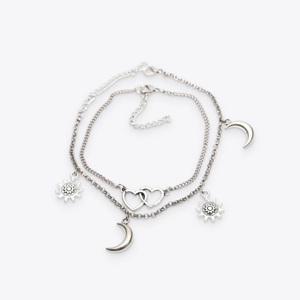 Silver Beach Anklet Jewelry