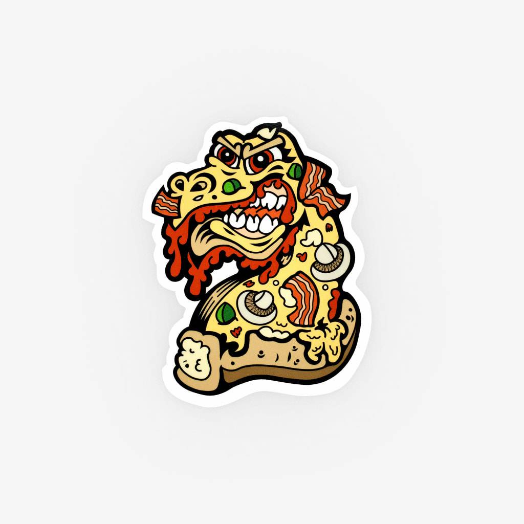 Pizza Monster Magnet Interior Accessories