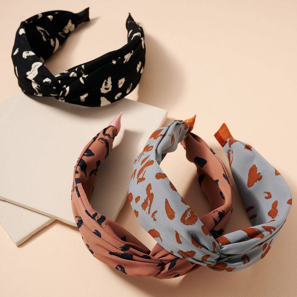 Abstract Print Twist Head Band Best Sellers Fashion Hats & Hair Accessories