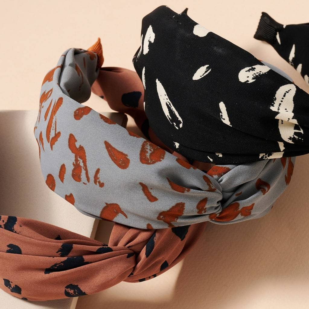 Abstract Print Twist Head Band Best Sellers Fashion Hats & Hair Accessories
