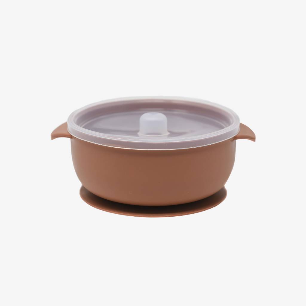 Baby Suction Bowl – Terracotta Feeding