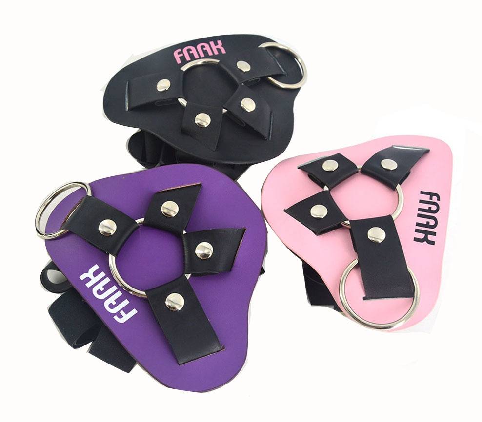 Adjustable Leather Strap On Adult Products cb5feb1b7314637725a2e7: Black|Pink|Purple