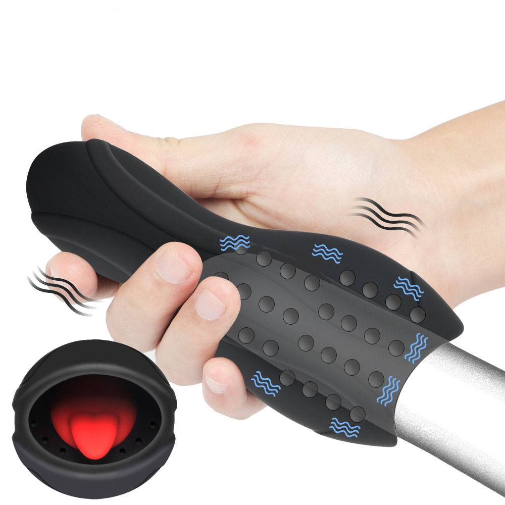 USB Men's Vibrator in Black