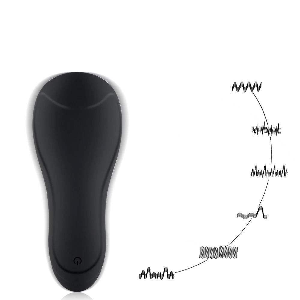 USB Men's Vibrator in Black