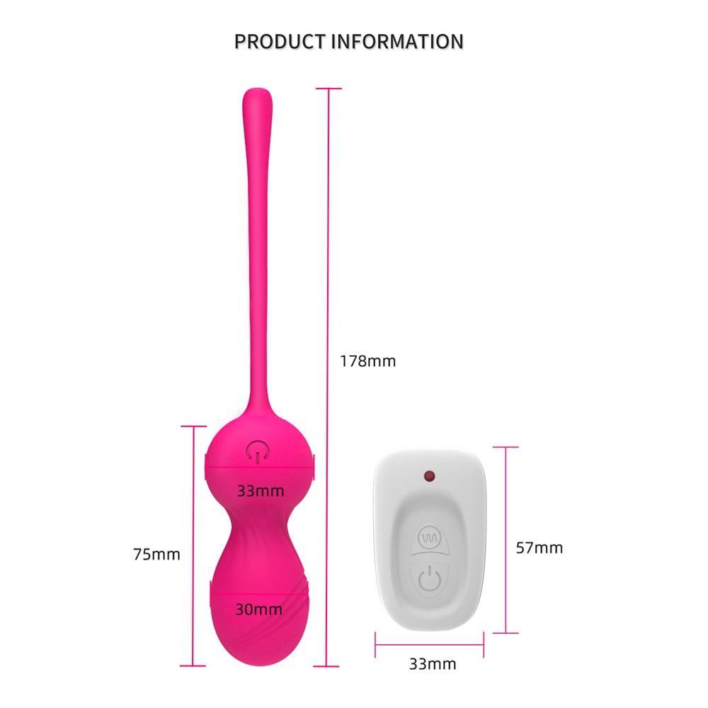 Wireless Vaginal Ball Vibrator for Women Adult Products 9f8debeb02413bbe4e30a8: China