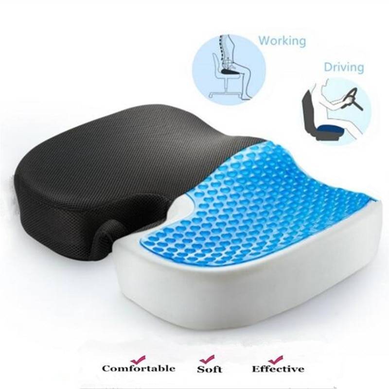 Gel Orthopedic Memory Cushion Foam U Coccyx Travel Seat Massage Car Office Chair Protect Healthy Sitting Breathable Pillows Auto cb5feb1b7314637725a2e7: Auburn|Black|Grey|Purple|rosered