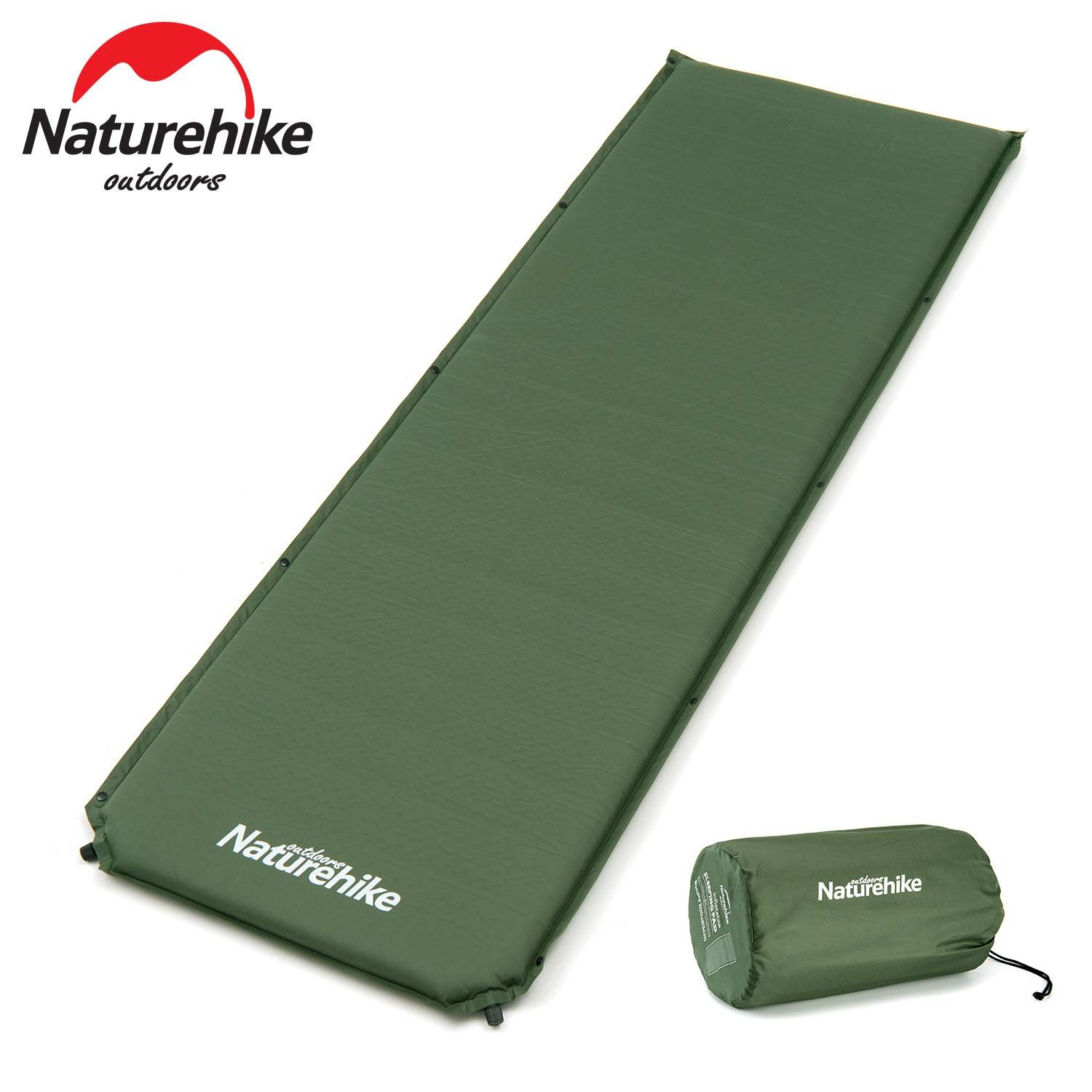 Naturehike Air Mattress Self-inflating Mattress Camping Mattress Travel Inflatable Mat Sleeping Pad Camping Mat Tent Mattress Camping & Hiking cb5feb1b7314637725a2e7: Green|Khaki