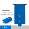 Blue - inflating bag