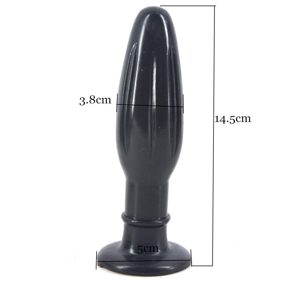 Long Silicone Anal Plug Adult Products cb5feb1b7314637725a2e7: Beige|Black|Purple