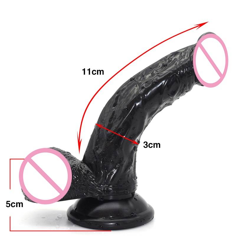 Silicone Natural Bending Dildo Adult Products cb5feb1b7314637725a2e7: Beige|Black|Brown|Orange|Pink
