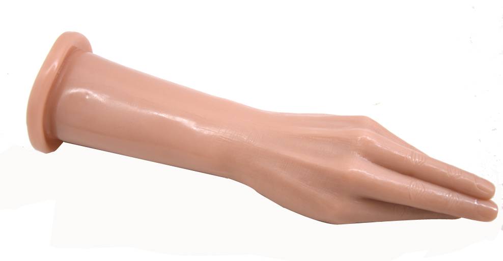 Large Hand Shape Silicone Dildo