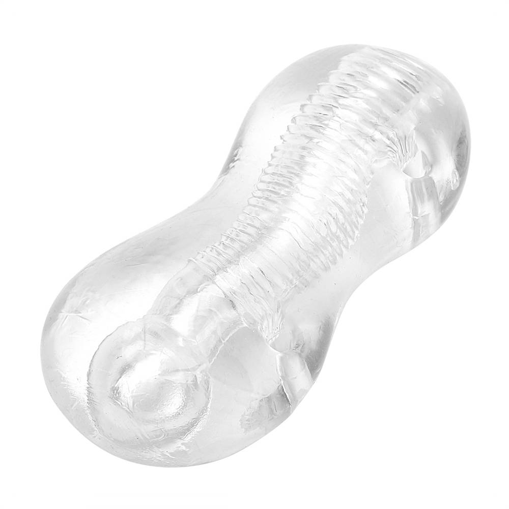 Convenient Ergonomic Transparent Soft Plastic Masturbator Adult Products Item Type: Masturbators