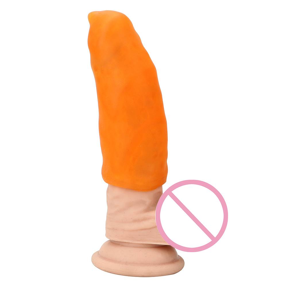 Multicolored Silicone Masturbation Cup for Men