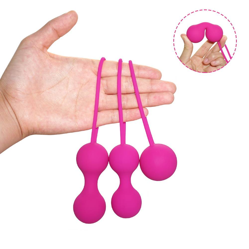Useful High Quality Training Silicone Vaginal Balls Adult Products cb5feb1b7314637725a2e7: Pink Large|Pink Medium|Pink ML|Pink Set|Pink SM|Pink Small|Purple Large|Purple Medium|Purple ML|Purple Set|Purple SM|Purple Small