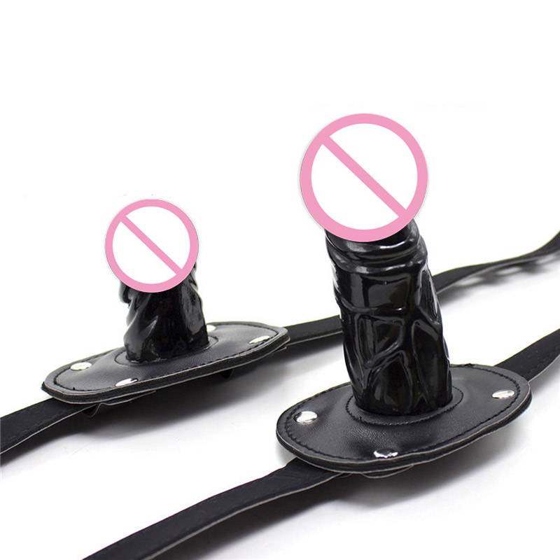 Silicone Dildo in Black and Pink