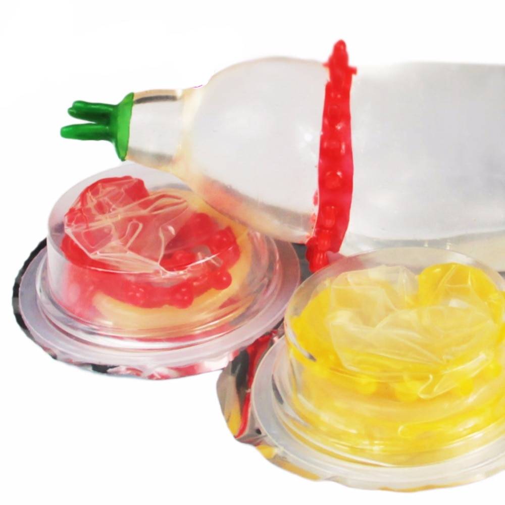 Stimulative Condoms 10 pcs Set