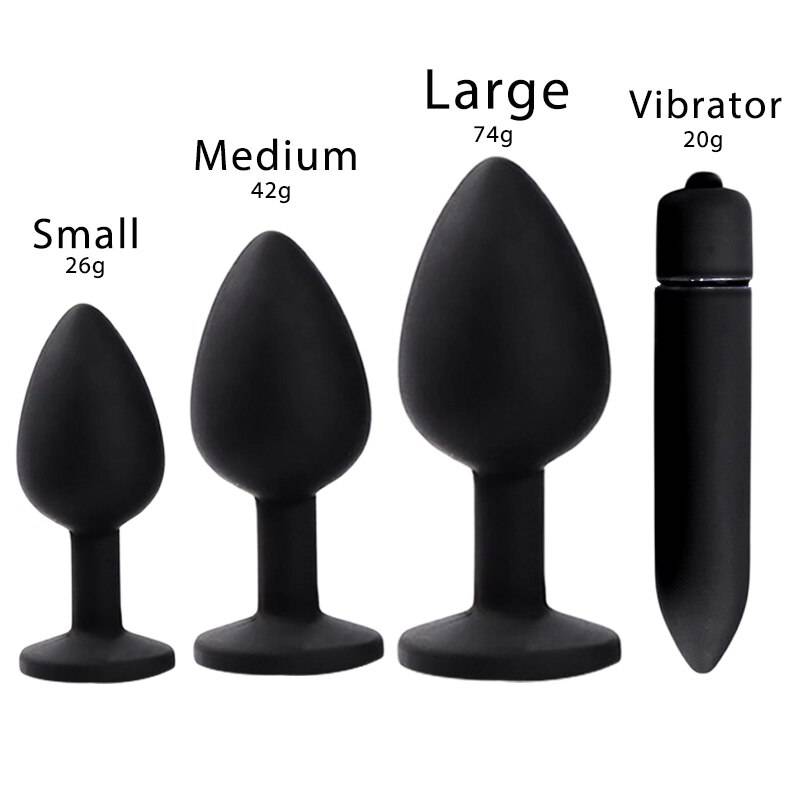 3 Sizes with Vibrator