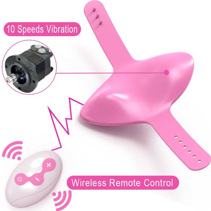 Strap On Egg Vibrator with Remote Control