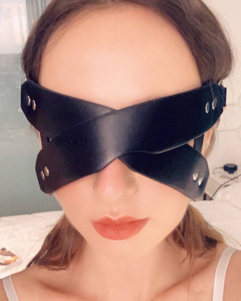 Gothic Belt Mask for Women
