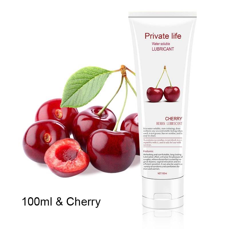 Fruit Flavored Lubricant for Sex