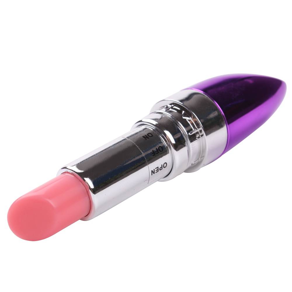 Portable Lipstick Shaped Bullet Vibrator