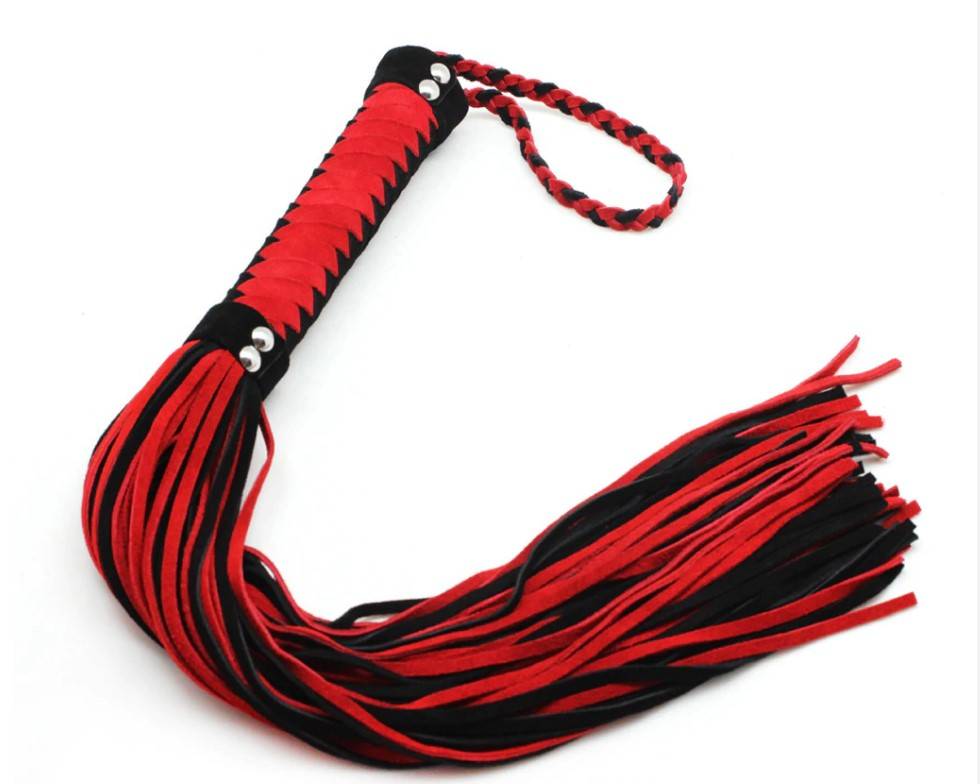 Black and Red Horse Whip