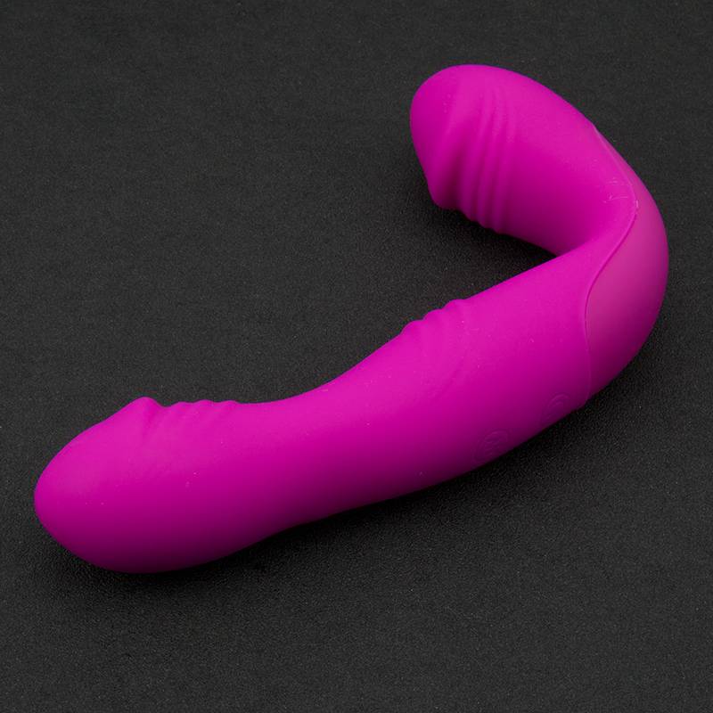 High Quality Rechargeable Ergonomic Double-Sided Silicone Vibrator