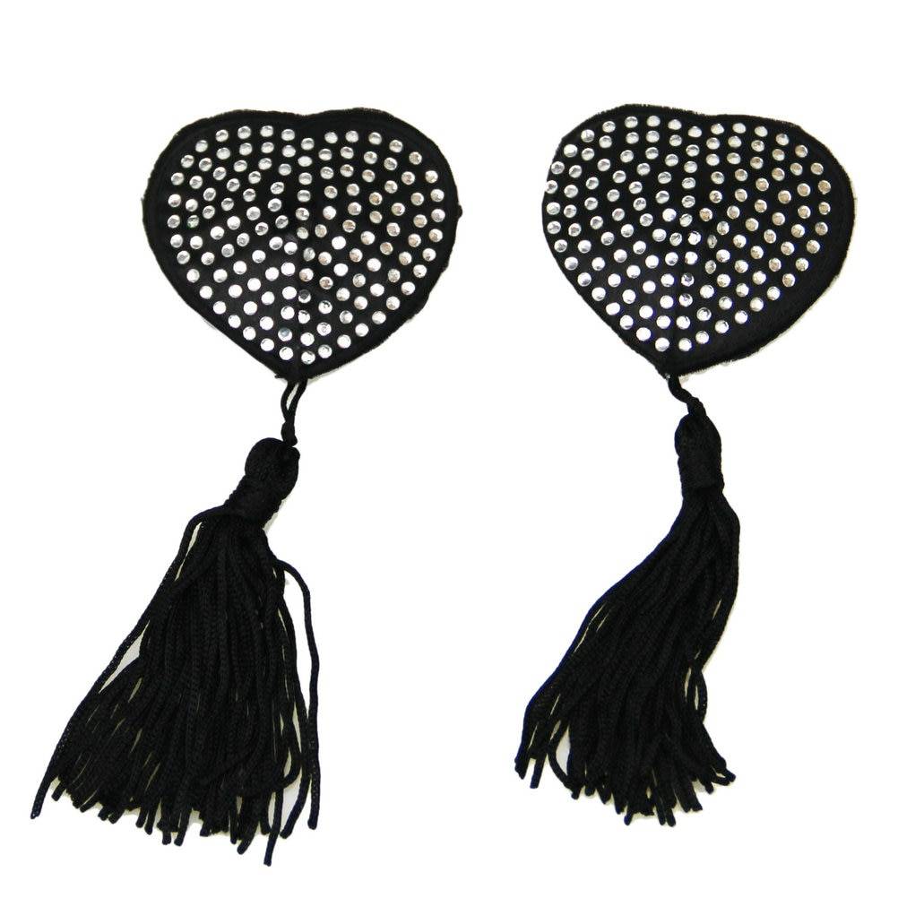 Heart Shaped Sequined Breast Nipple Covers