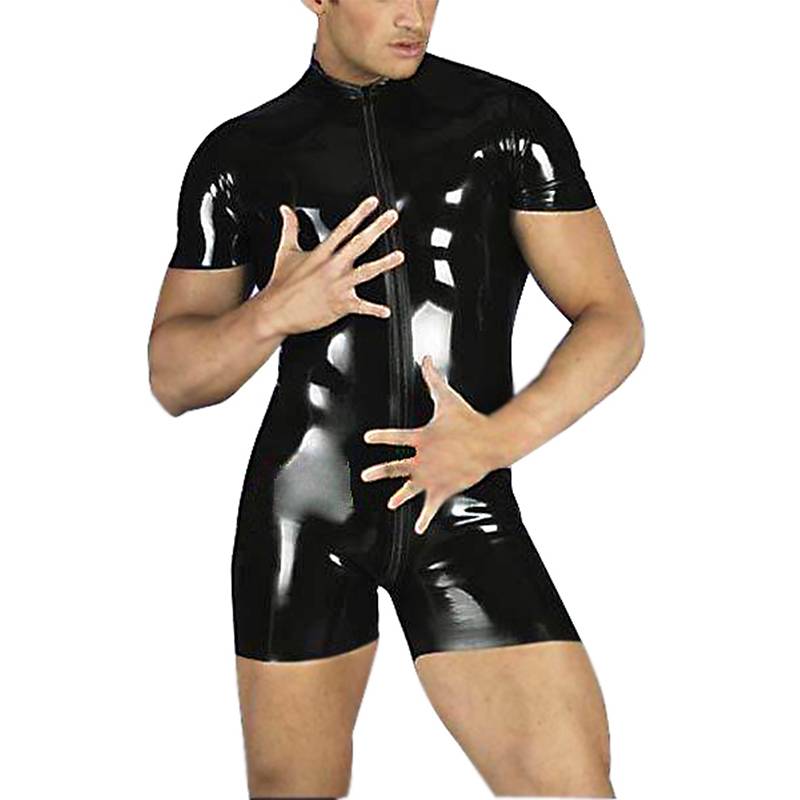 Sexy Men's Latex Bodysuit