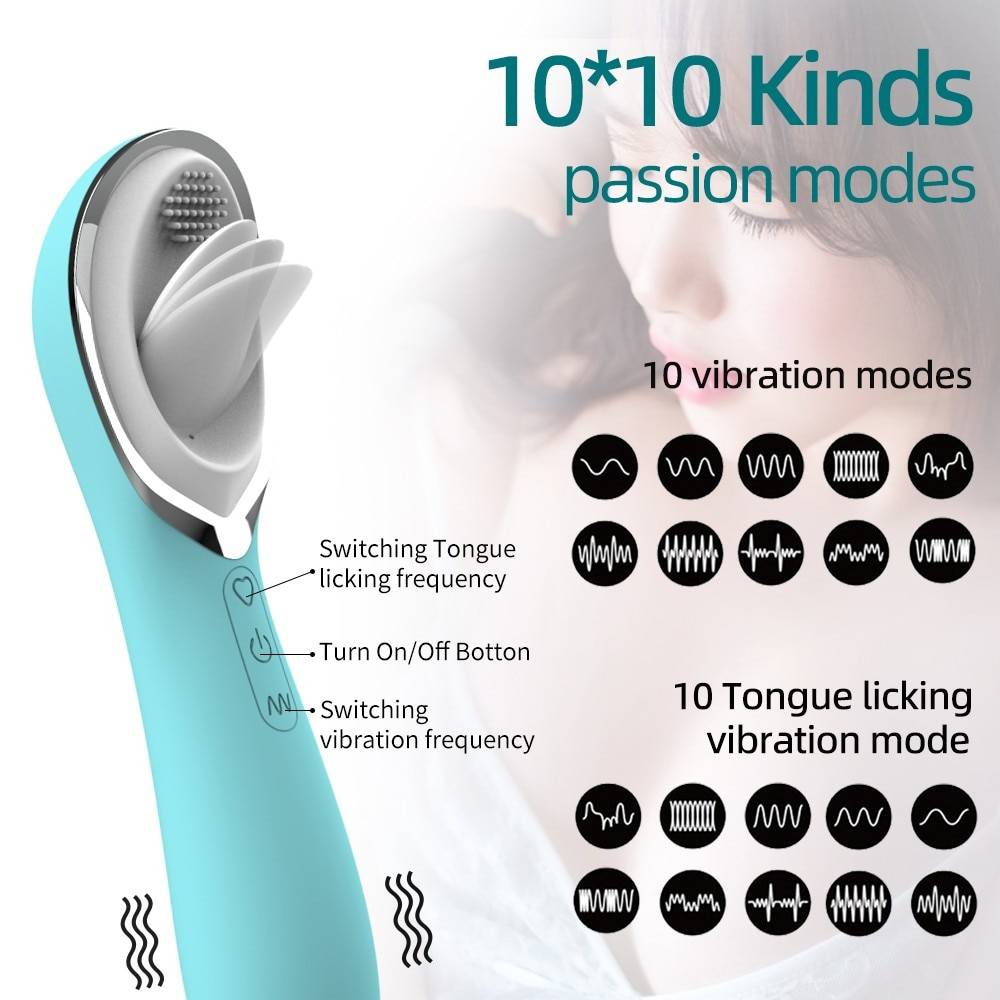 10 Speed Clitoral Stimulation Vibrator