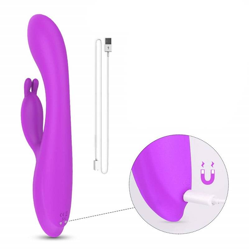 Silicone Women's Rabbit Vibrator