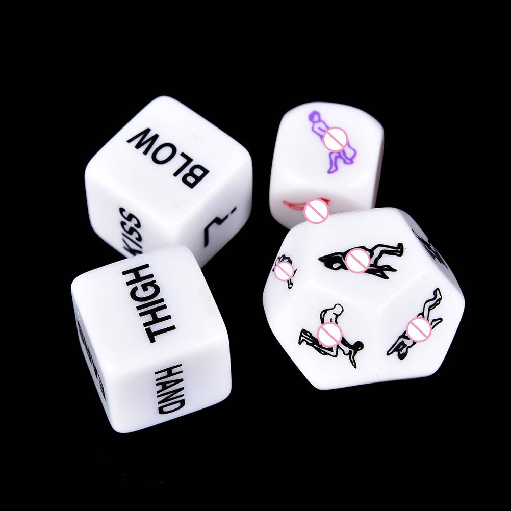 Sex Dice with 12 Positions for Couples