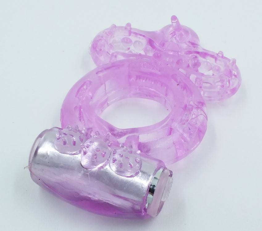 Adjustable Vibrating Penis Ring For Men
