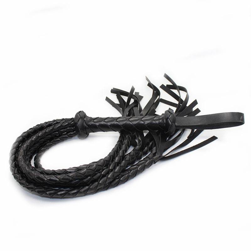 BDSM Adult Games Braided Whip Adult Products cb5feb1b7314637725a2e7: Black|Red