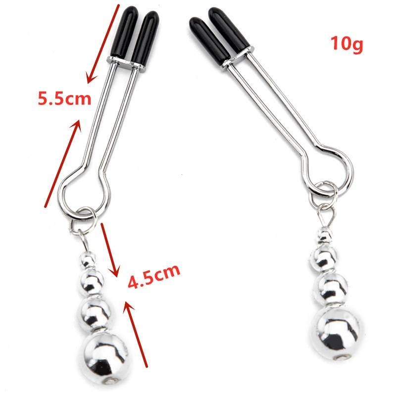 BDSM Metal Nipple Clamps 2 Pcs Set Adult Products Brand Name: NoEnName_Null