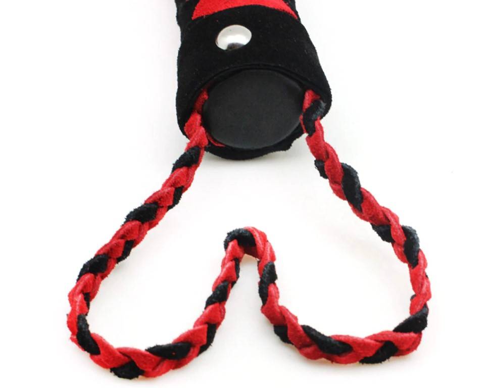 Black and Red Horse Whip Adult Products