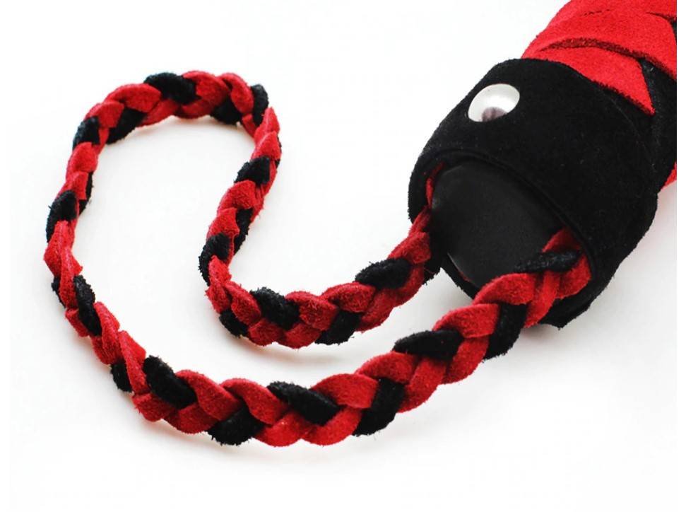 Black and Red Horse Whip Adult Products