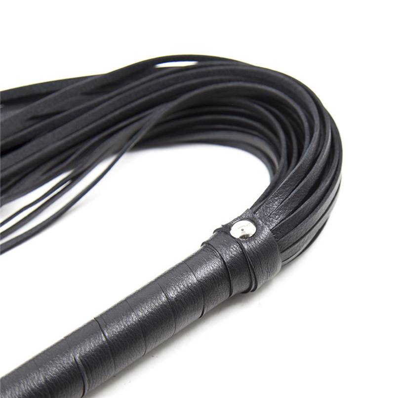 Cute Convenient Soft Leather Fetish Whip Adult Products cb5feb1b7314637725a2e7: Black|Red