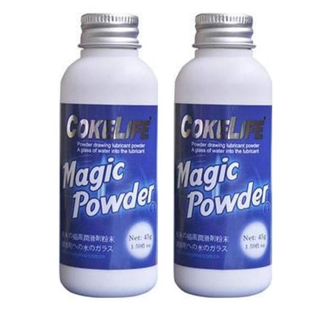Magic Powder Lubricant 2 Pcs Set Adult Products
